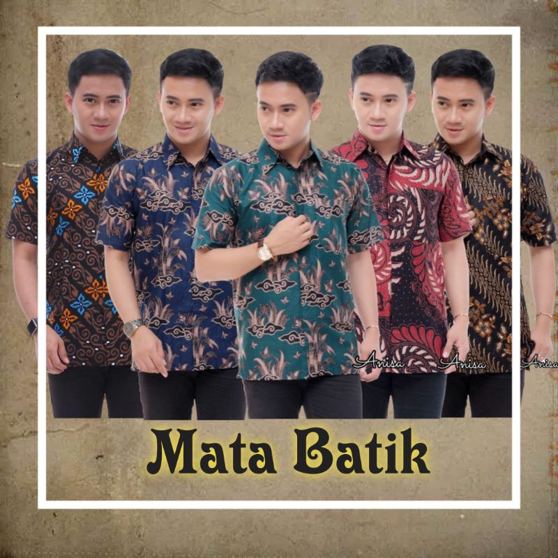 Hot Sale Kemeja Batik Baju Batik Lelaki Batik Asli Batik Indonesia