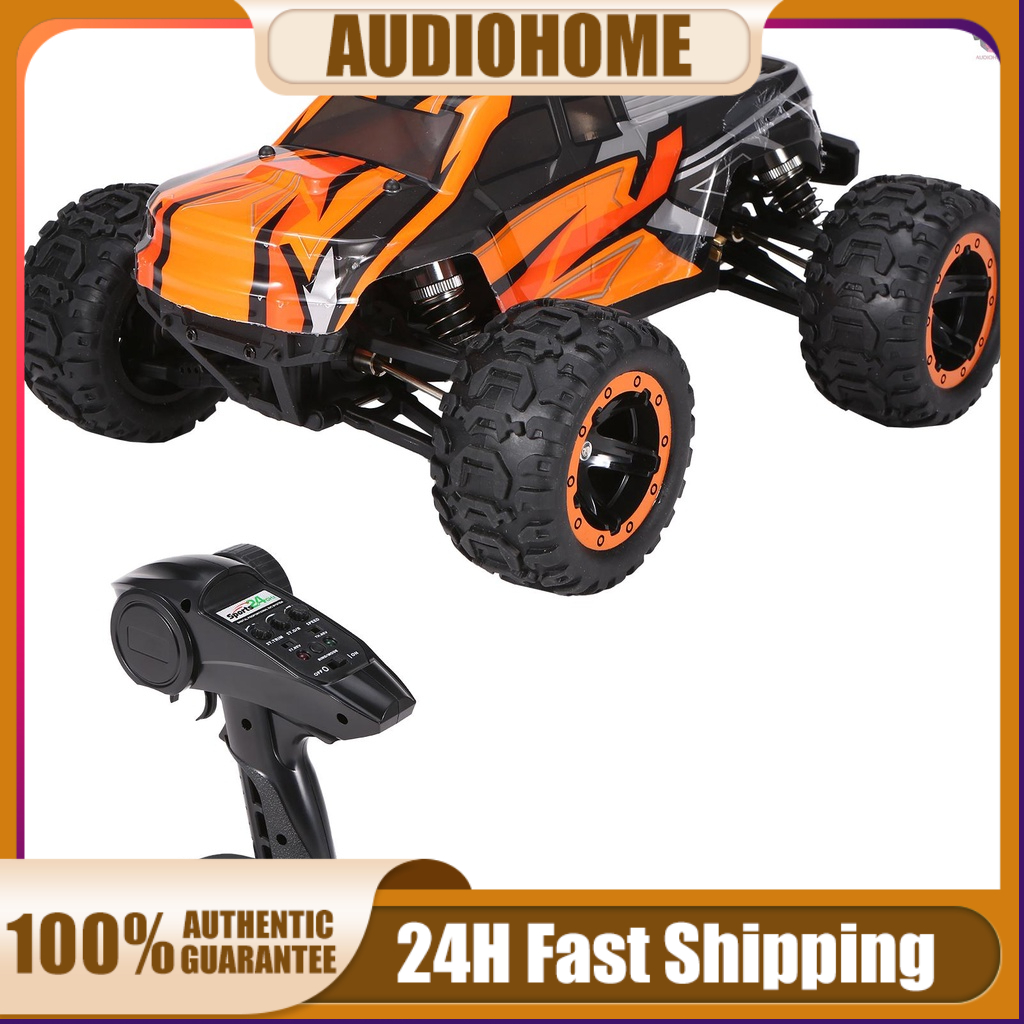【Now in stock】16889A-Pro 1:16 Car 4WD Big Foot RC Car Km/h High Speed 2840 Motor Vehicle All Terrains 4X4 Waterproof Off-Road Truck with LED Light Gifts F
