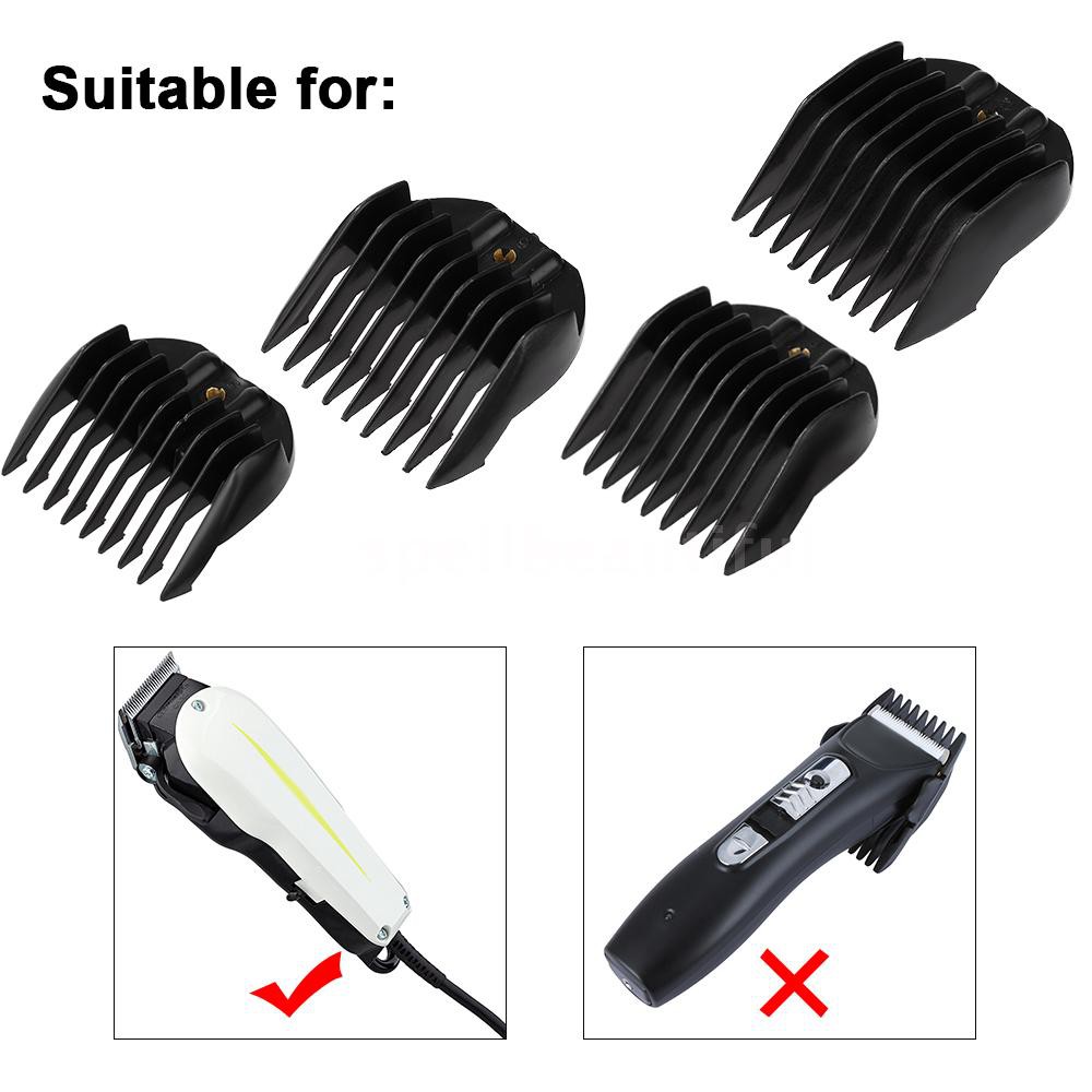 hair clipper limit comb sizes