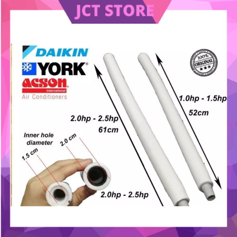 ORIGINAL DAIKIN Drain Hose Wall Mounted A/C INDOOR WATER PIPE 1.0hp 1