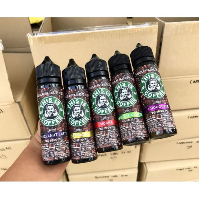 The coffee  vape flavour 60ml Shopee Malaysia