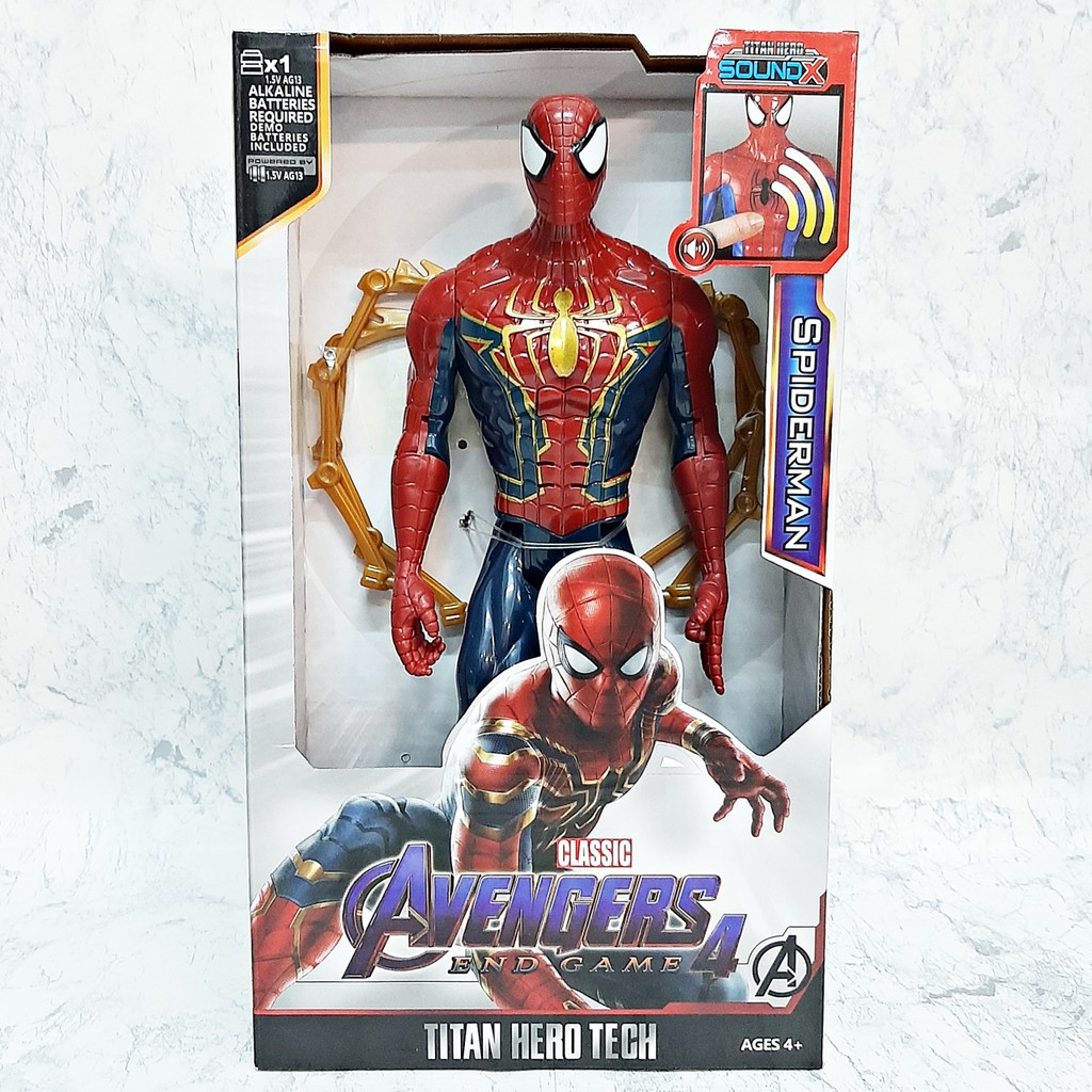 SPIDERMAN 29CM TOYS FIGURE AVENGERS INFINITY WAR MARVEL SUPER HERO ACTION  FIGURE COLLECTION TOY / SPIDERMAN  | Shopee Malaysia