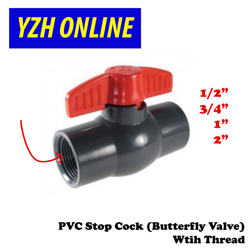 1 inch pvc valve