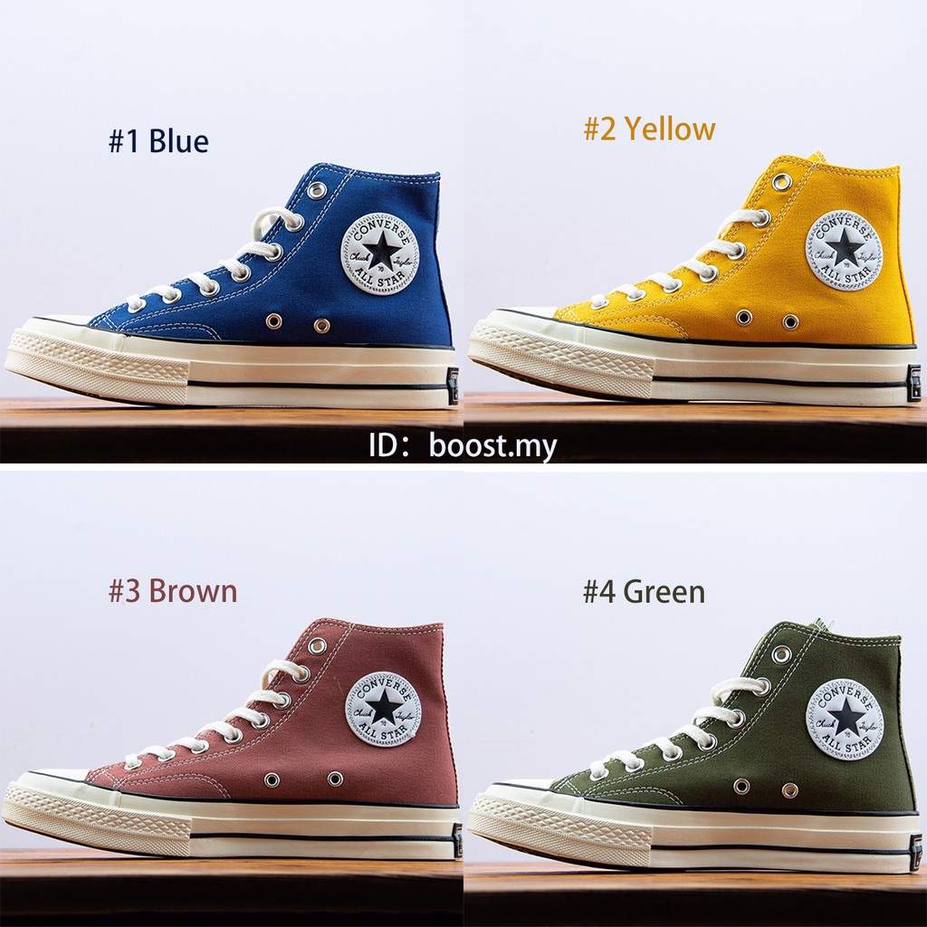 mens yellow converse high tops