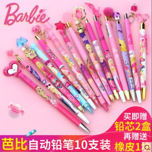 barbie pencil set