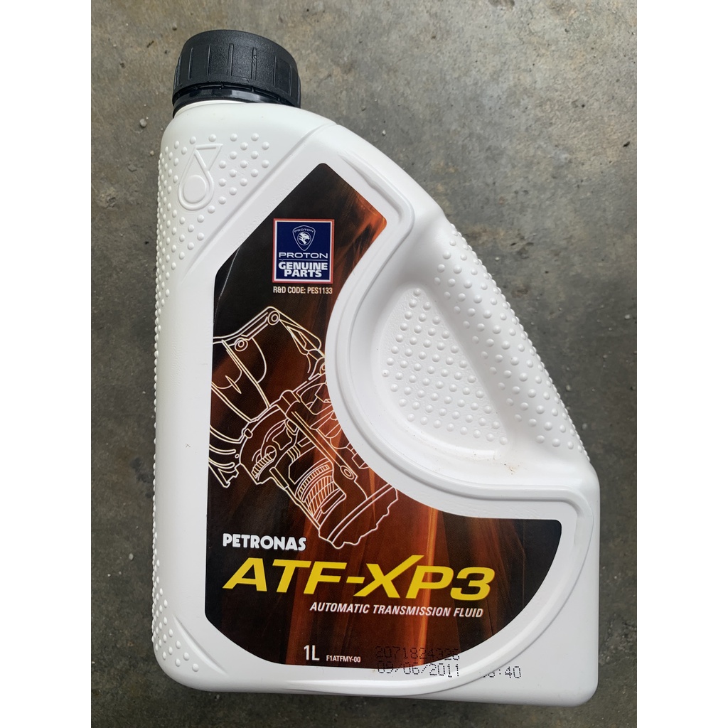 Petronas ATFXP3 1Litre Original Genuine Automatic Transmission Fluid Proton Perodua Myvi Wira