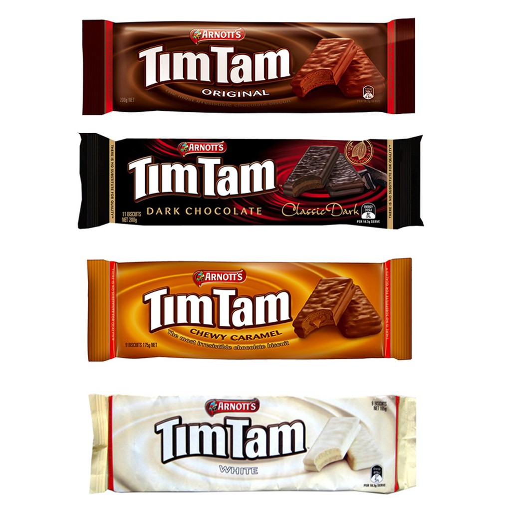 ARNOTT'S TIM TAM AUSTRALIAN BISCUITS ORIGINAL 200G Shopee Malaysia