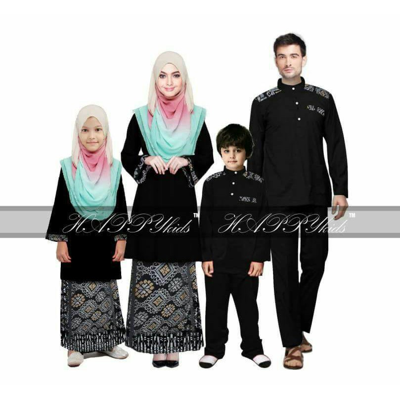 RAYA UPDATE  2y 4y 7y BAJU  KURUNG  BUDAK  CORAK SONGKET 