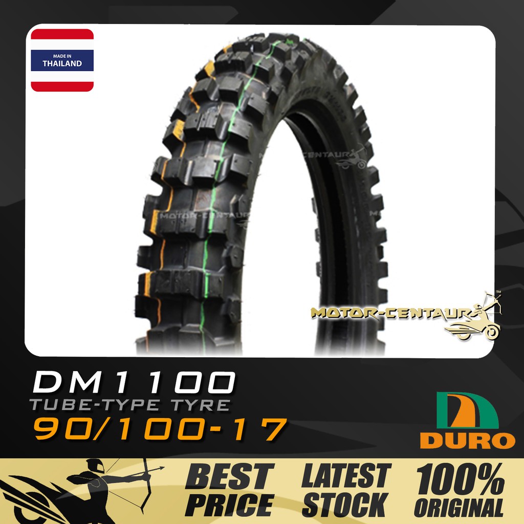 Tayar Duro Tube Type Tyre Dm1100 90 100 17 Shopee Malaysia