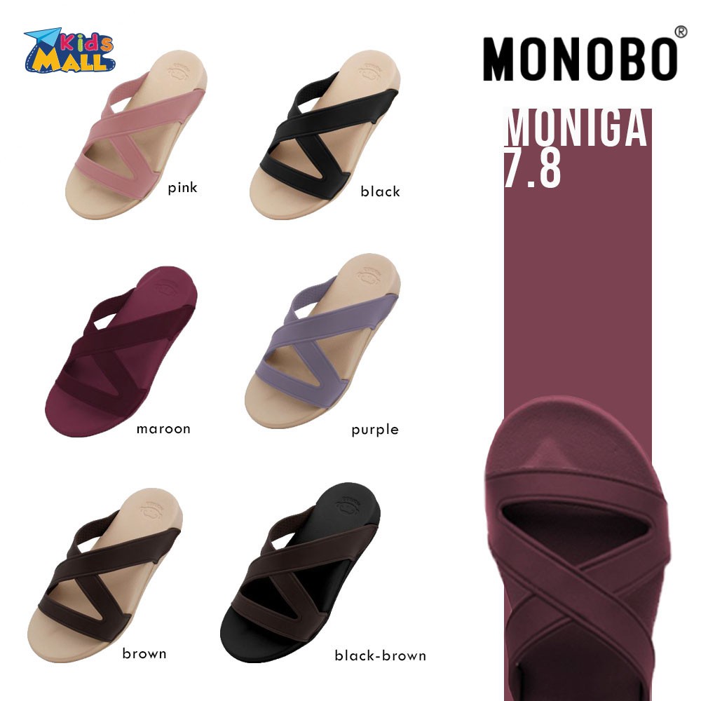 Ladies Sandal Slipper Monobo Moniga 7.8 Multicolor | Shopee Malaysia
