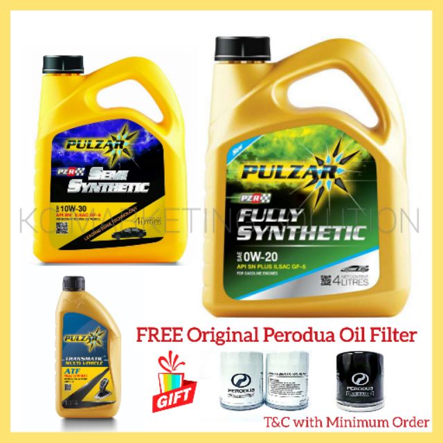 Perodua Genuine Oil Semi Synthetic - Oerotoh