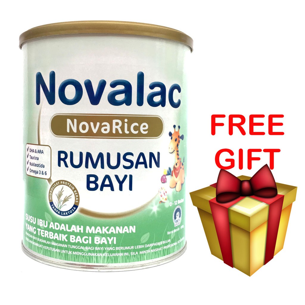 Novalac Novarice Milk 800g [+ Free Gift]  Shopee Malaysia