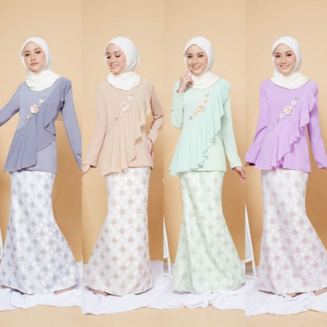 RAYA 2022 BRIDEMAID DELISYA KURUNG MODERN BAJU  KURUNG 