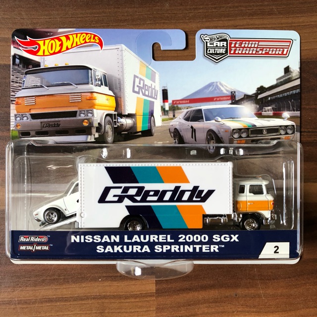 hot wheels team transport nissan laurel