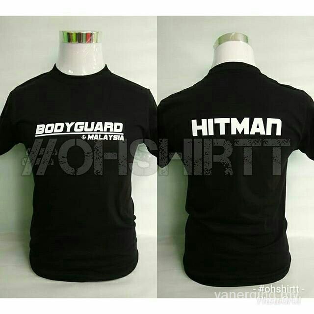 Tshirt Bodyguard Hitman Malaysia (BIG SIZE AVAILABLE)