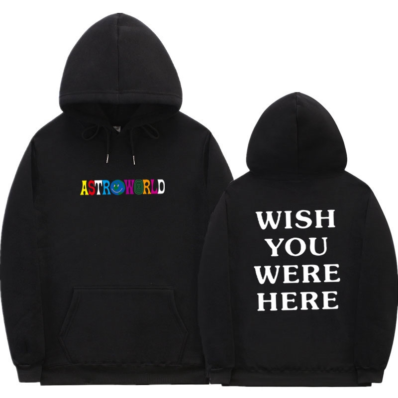 white travis scott hoodie