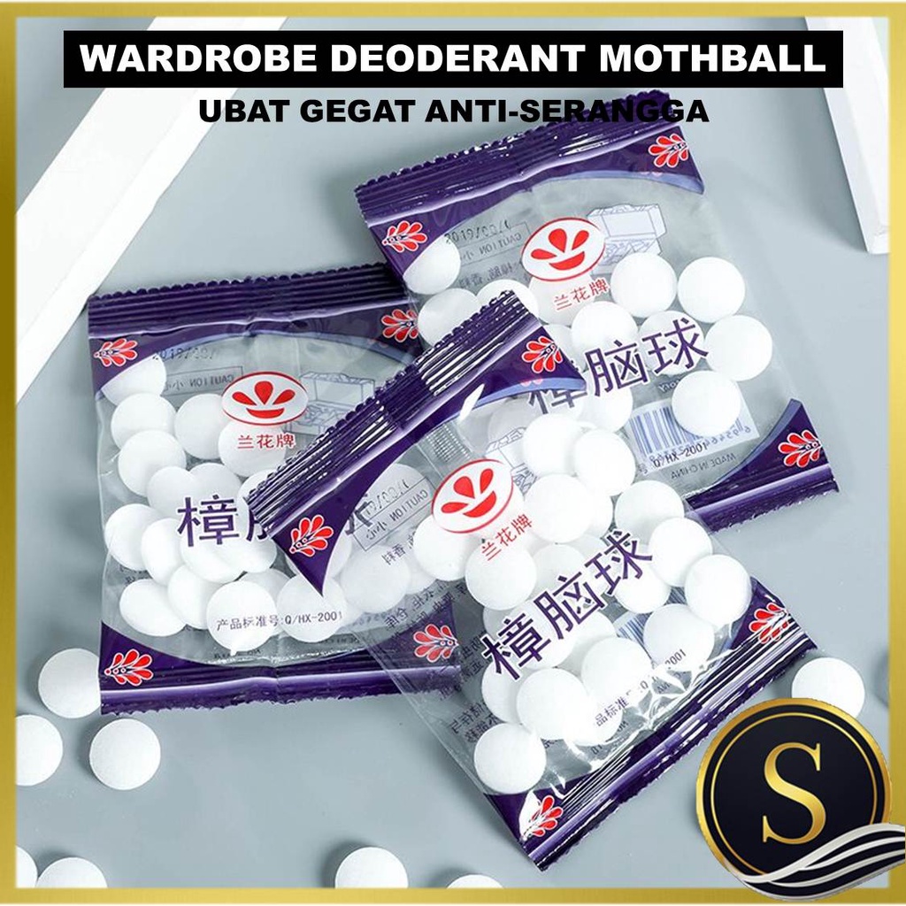 Wardrobe Deoderant Mothball Odor Removal Insectresistant Mothproofing