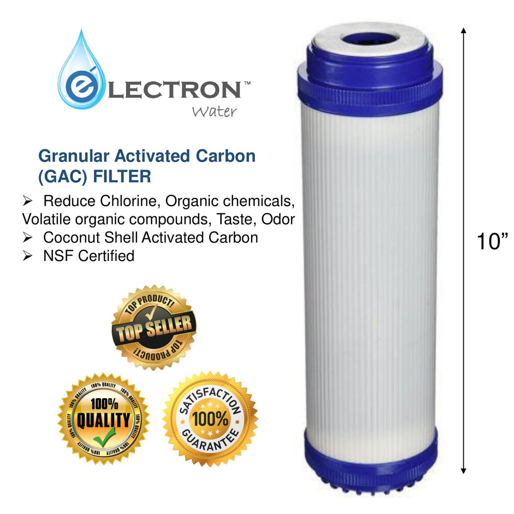 10 inches High Quality Granular Activated Carbon (GAC ...