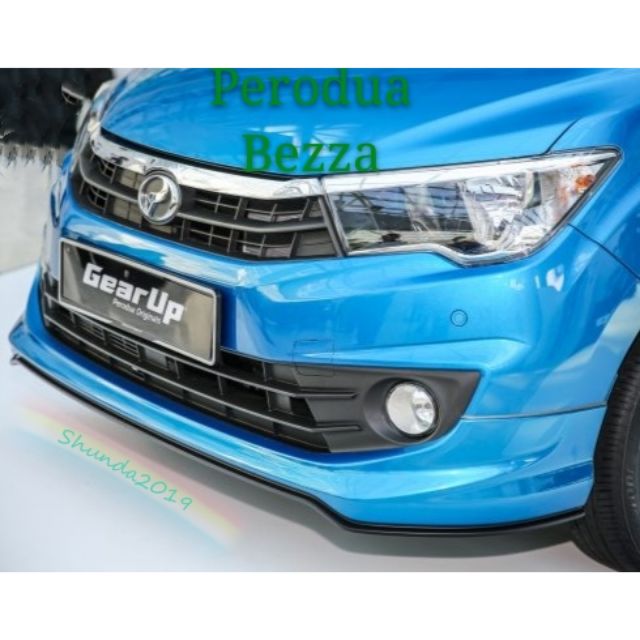 Perodua Bezza (2016) Gaer Up Style Front Skirt Skirting Bumper Lower ...