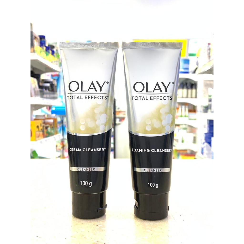 Olay Total Effects Foaming Cream Cleanser 100g Shopee Malaysia