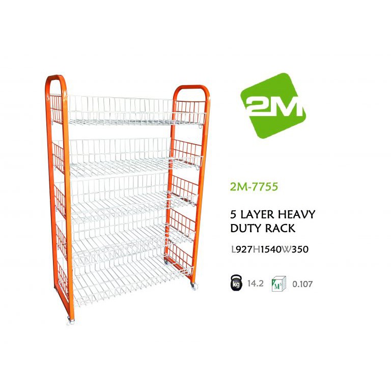 5 Layer Heavy Duty Rack / Heavy Duty Rack / Rak Heavy Duty 5 Tingkat