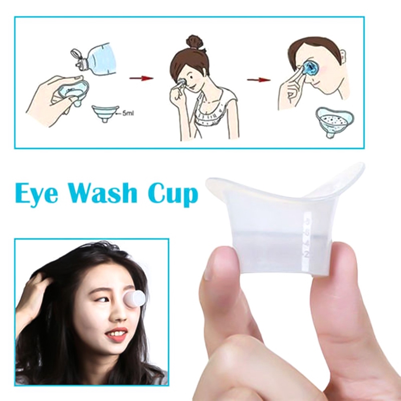Medical Washing Soft Plastic Cup Wash Cup With Ophthalmic Eyewash Eyewash Cup 8ml Eye Care Solution Washing Cup | Shopee Malaysia