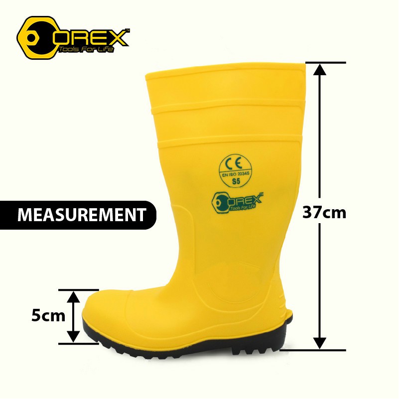 safety rain boots