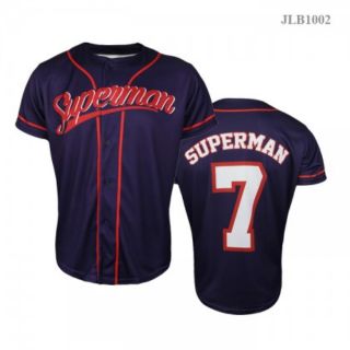 superman baseball jersey