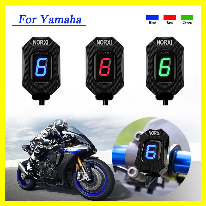 Motorcycle Gear Indicator Display 1-6 Level For Yamaha FZ6 FZS 600 1000 MT-03  YZF R6 R1 TDM 900 WR250X XJ6N XJR1300 XV1900 | Shopee Malaysia