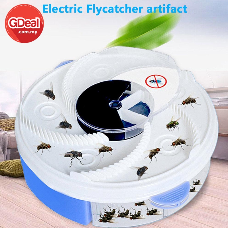 GDeal Electric Flycatcher Automatic Fly Trap Pest Control Catcher Plug ...
