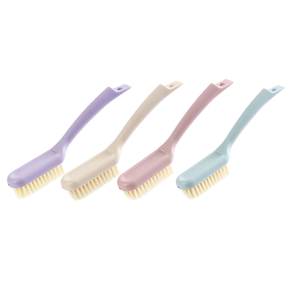 Colorful Soft Bristles Long Handle PP Shoe Brush