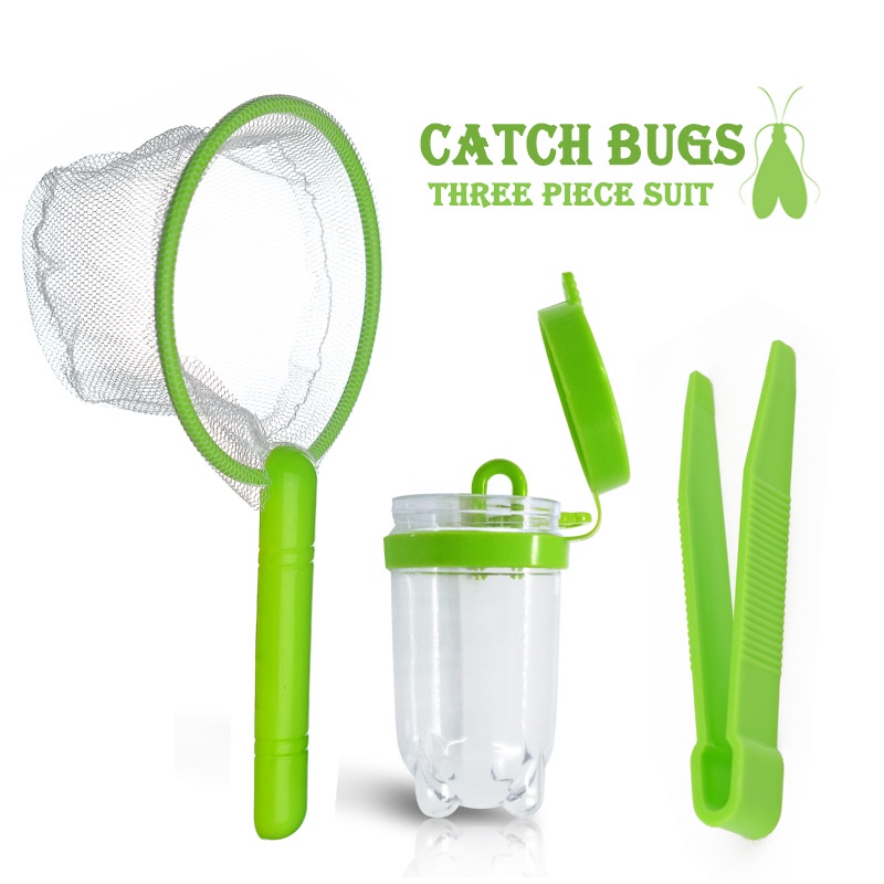 Plastic Nature Exploration Toy Kit for Kids Plant Insect Study Tool