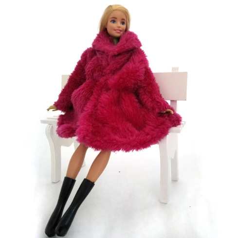 barbie fur coat