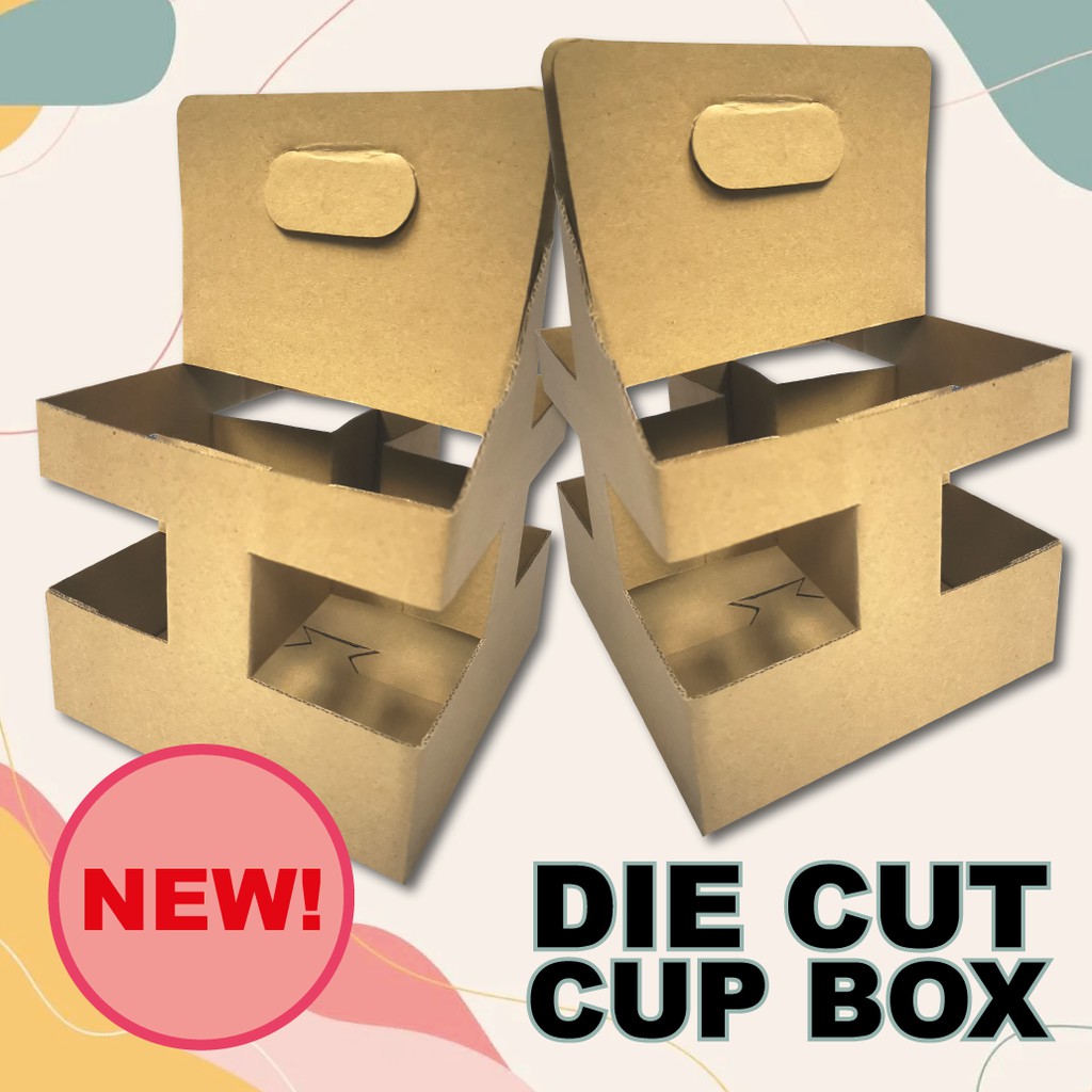 Die Cut Cup Holder Box (DC CUP BOX) Shopee Malaysia