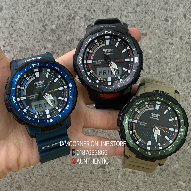 100% ORIGINAL CASIO PROTREK PRT-B70 SERIES PRT-B70-1/PRT-B70-2/PRT