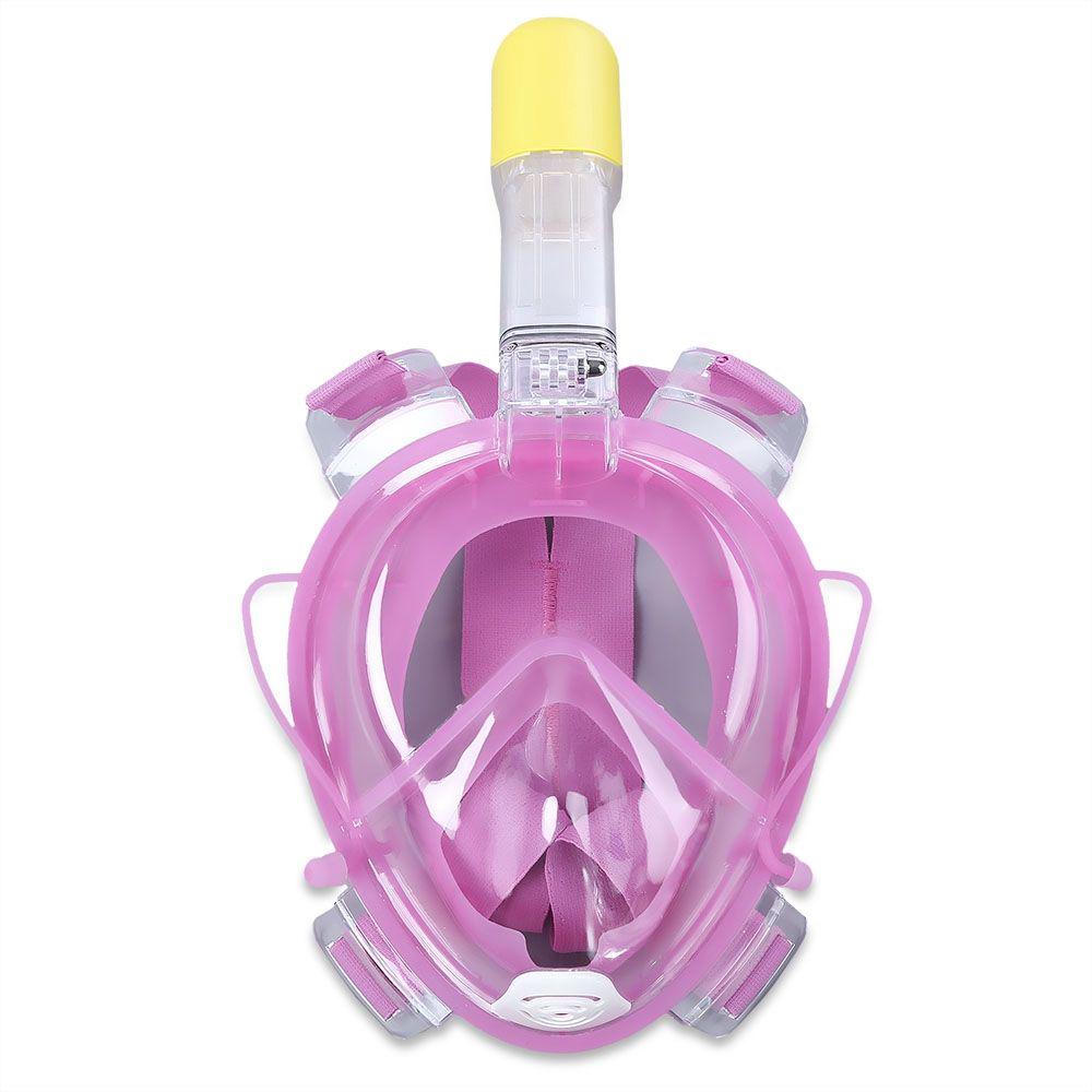 SNORKELING FULL FACE MASK SET FOR GOPRO CAMERA PINK Shopee Malaysia