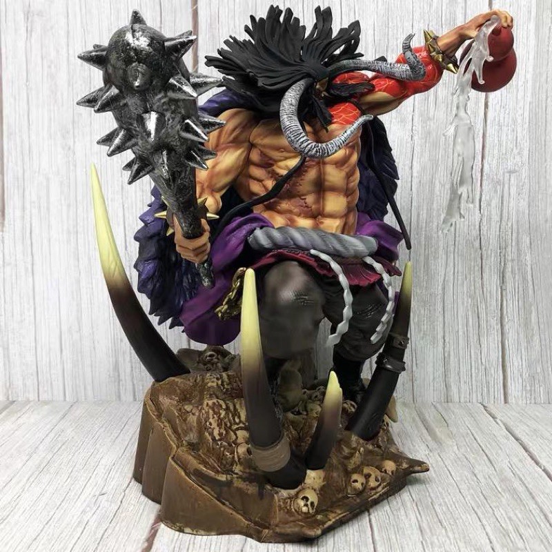 Kaido Copy Resin One Piece Action Figure Shopee Malaysia