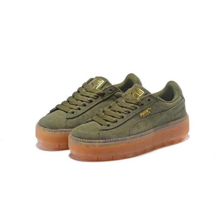 suede pumas by rihanna