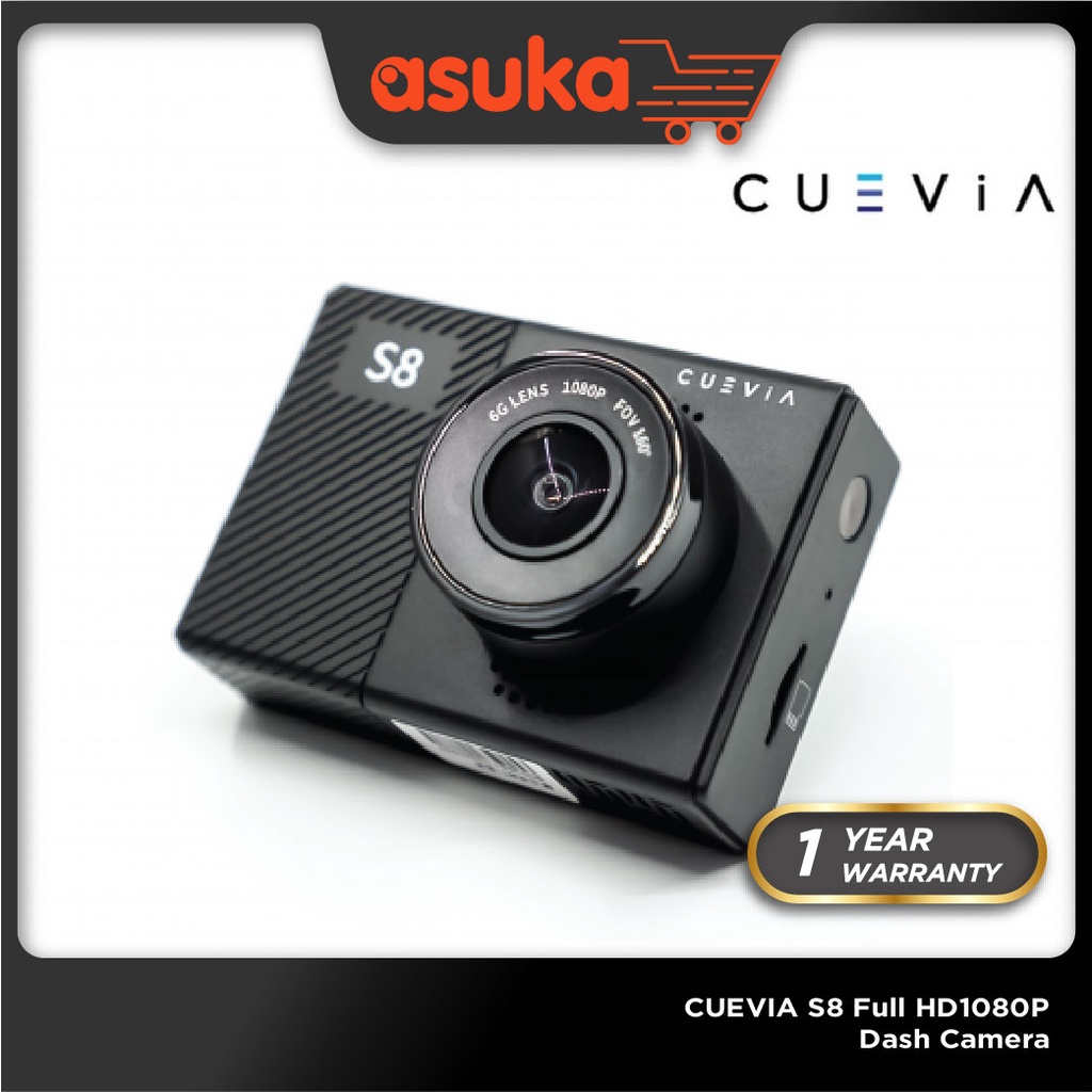 CUEVIA S8 Full HD1080P Dash Camera
