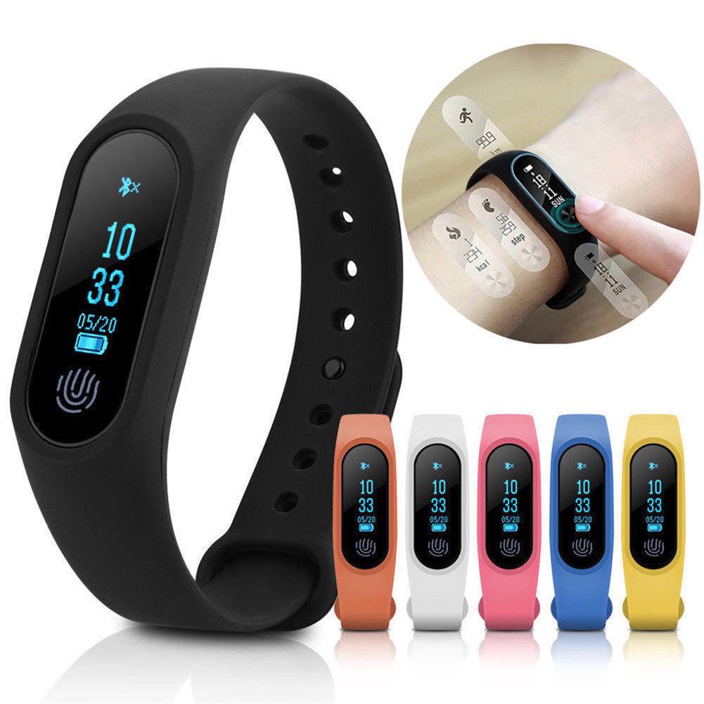 m2 waterproof heart monitoring fitness smart band
