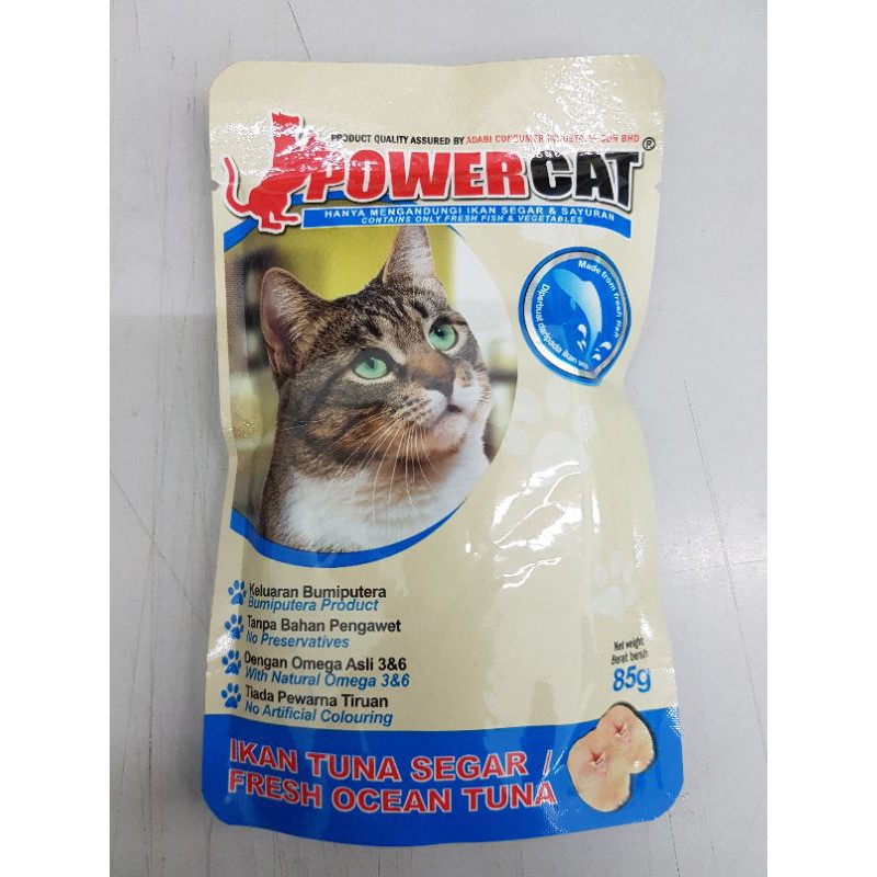 READYSTOCK]Power Cat Fresh Ocean Tuna/Fresh Ocean Fish/Sardinu0026Tuna 