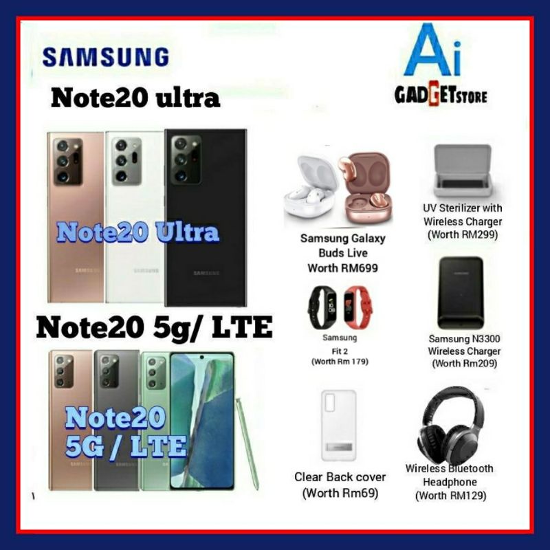 note 20 5g model number