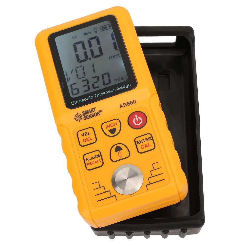 SMART SENSOR AR860 Digital Ultrasonic Thickness Gauge Tester Measuring