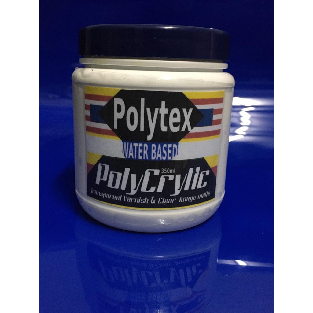 AVAILABLE!!!! POLYTEX WATER BASED POLYCRYLIC/ Clear Vanish350ml