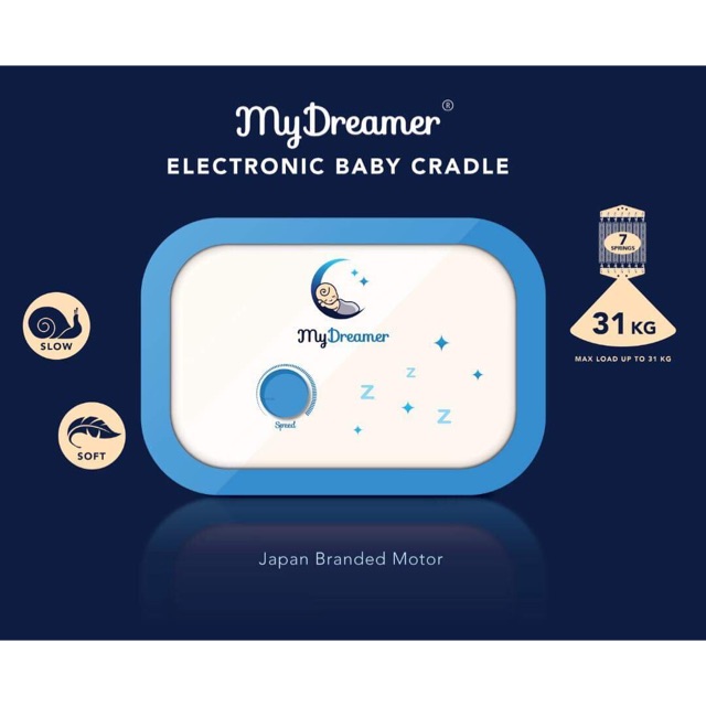 my dreamer electronic baby cradle