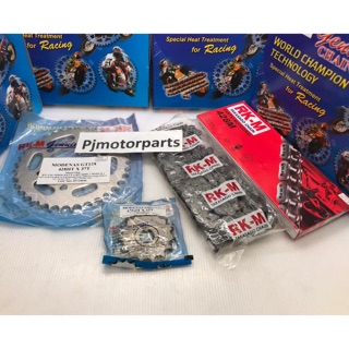 Modenas Gt128 Rkm Takasago Chain Sprocket Set 428sbx108l 15 38 Shopee Malaysia