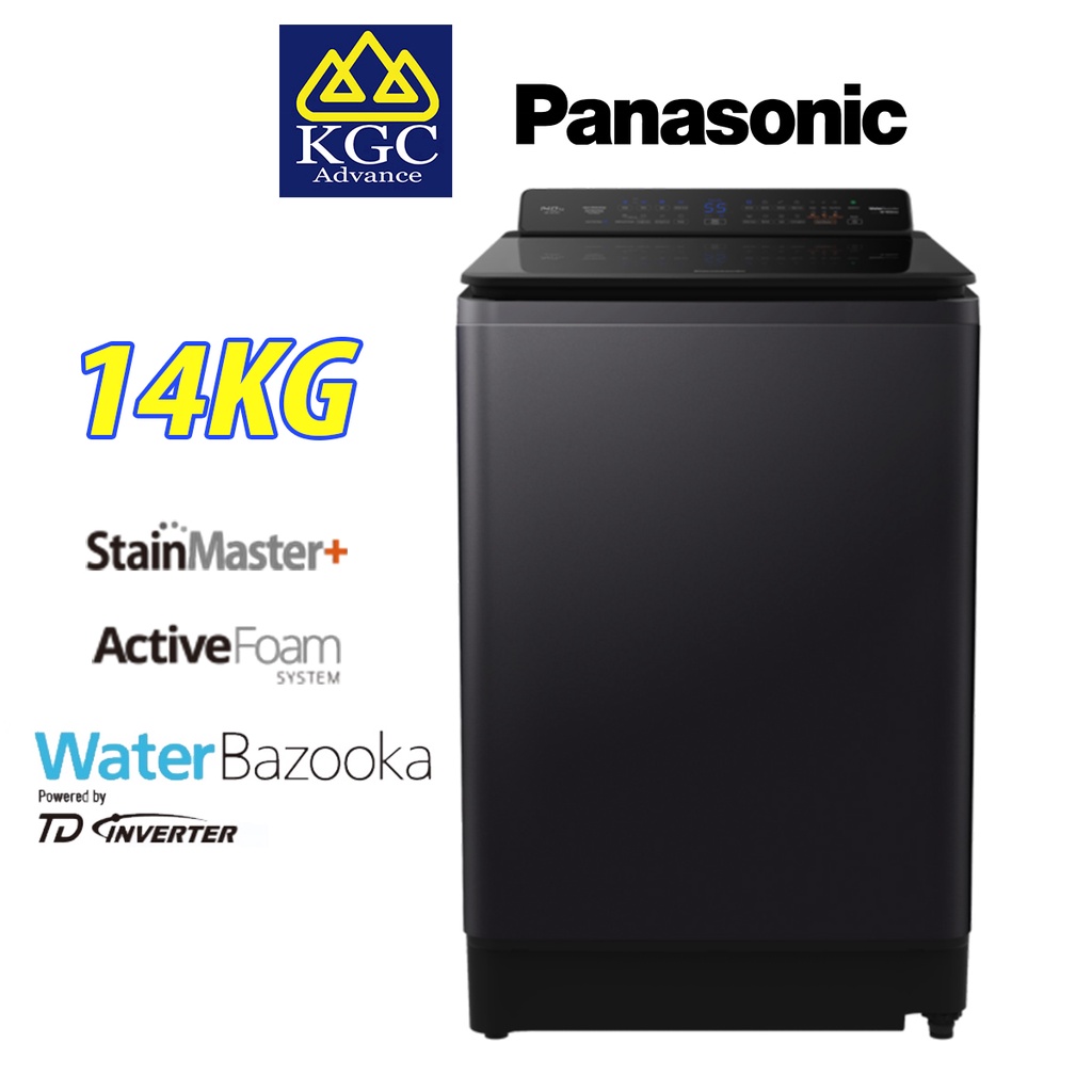 Panasonic Inverter & Hot Wash Top Load Washing Machine (14kg) NA-FD14V1BRT