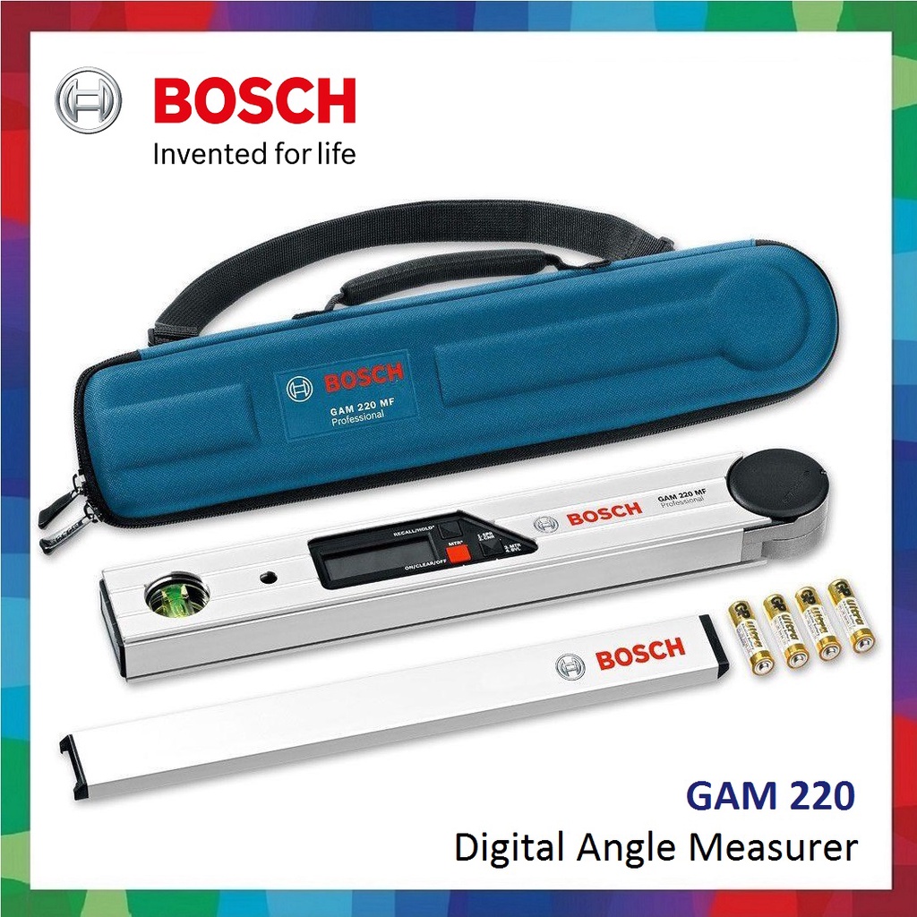 Bosch Digital Angle Measurer Gam 2 Shopee Malaysia