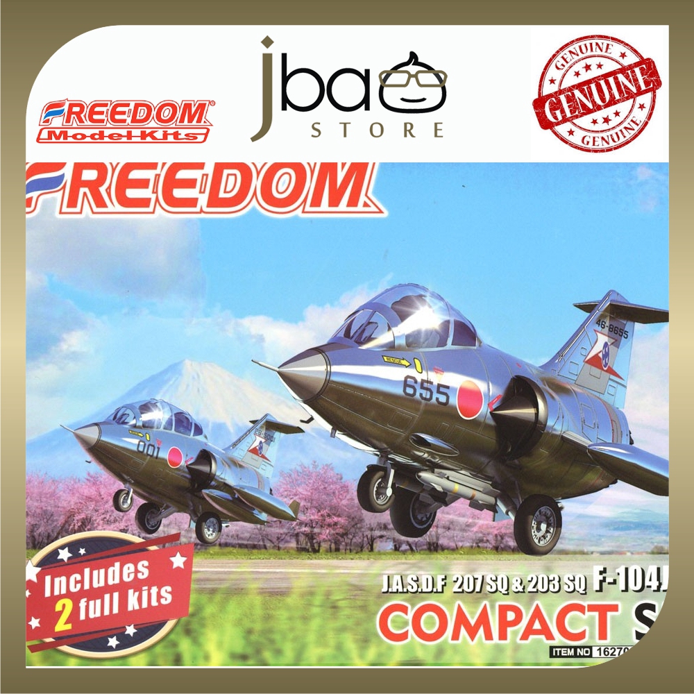 Freedom J.A.S.D.F 207 SQ & 203SQ Star Fihgter F-104J & F-104DJ Model Kit