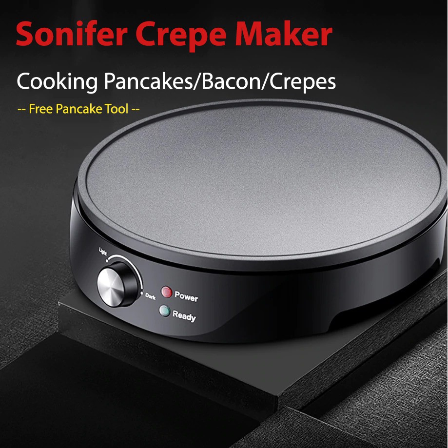 30CM Electric Pancake Omelette Cooking Flat Pan (1200W)Sonifer Crepe Maker SF-6072